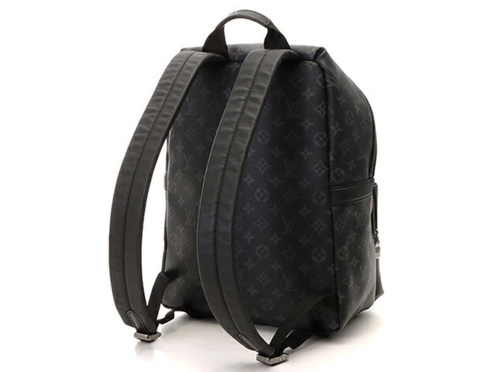 Louis Vuitton Black Eclipse Backpack Monogram Black
